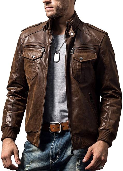 asos chaquetas hombre|chaquetas de piel para hombre.